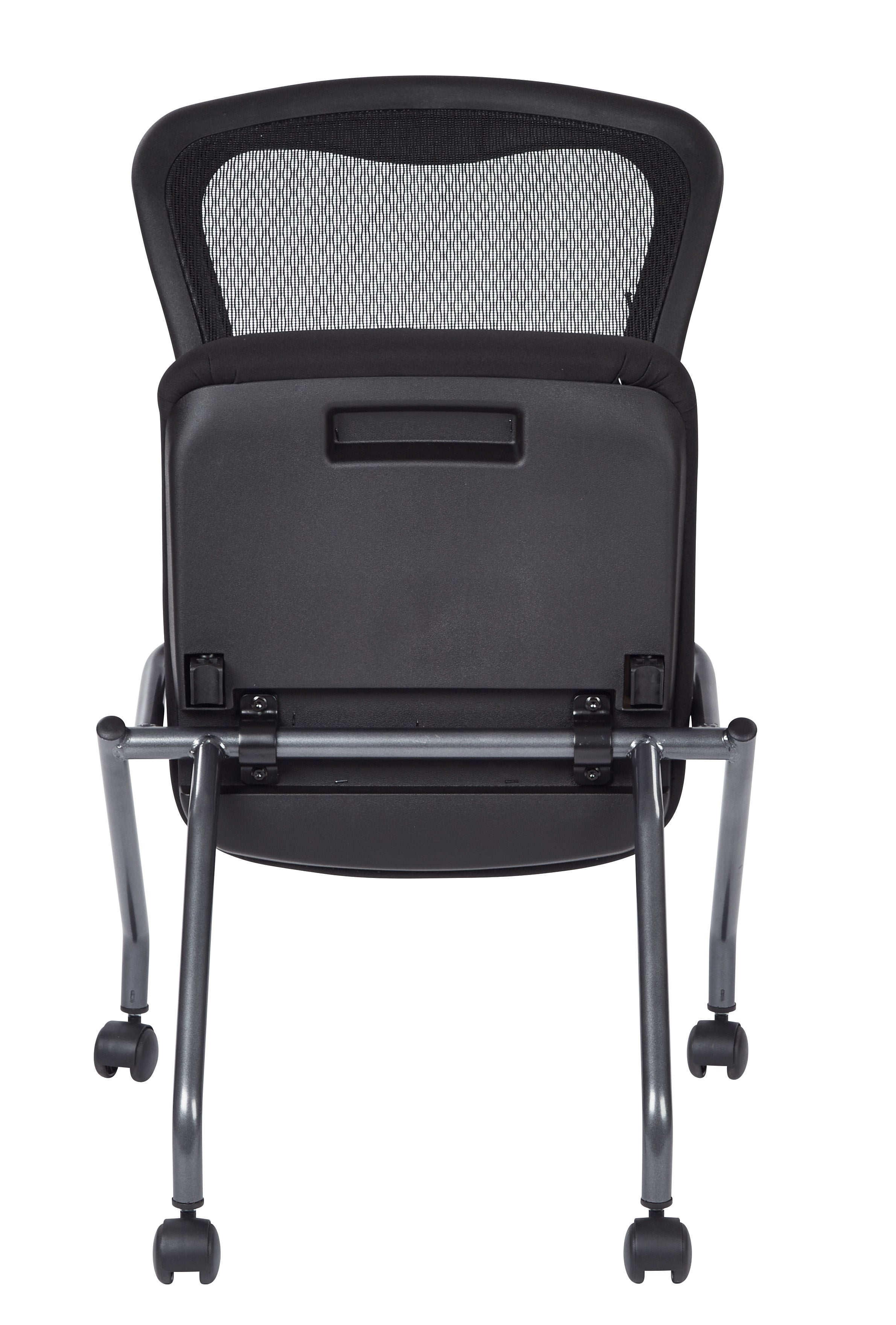 Deluxe Armless Folding Chair With ProGrid® Back